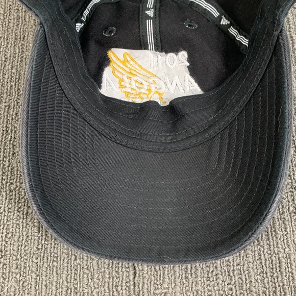 2011 Angola Girls' Sectional Adidas Baseball Hat Womens OSFA Black Strapback Cap - Picture 10 of 13